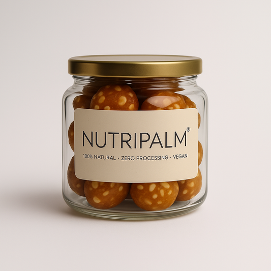 NutriPalm Protein Energy Balls – High Protein Vegan Snack for Fitness & Daily Energy