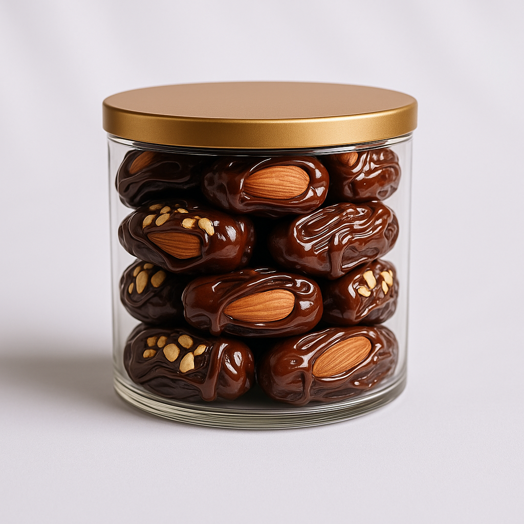 NutriPalm Almond Stuffed Dates – 100% Natural, Vegan & Healthy Snack