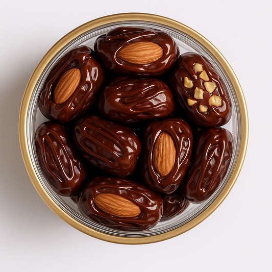 NutriPalm Almond Stuffed Dates – 100% Natural, Vegan & Healthy Snack