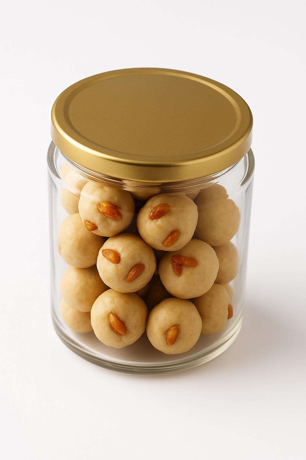 “NutriPalm Cashew Coconut Laddoos – creamy cashew and coconut sweets made with natural ingredients, dates, and jaggery.”