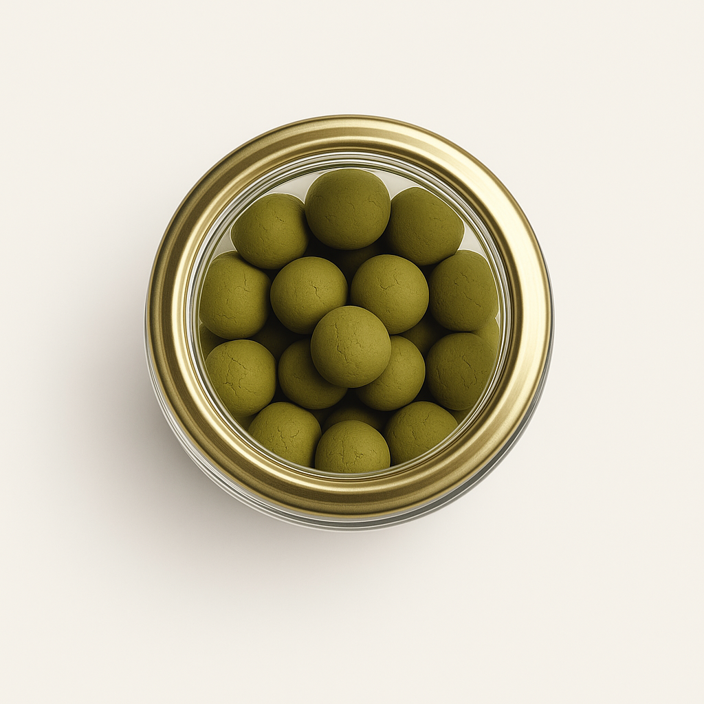 NutriPalm Matcha Green Tea Balls – Antioxidant-Rich Vegan Superfood Snack