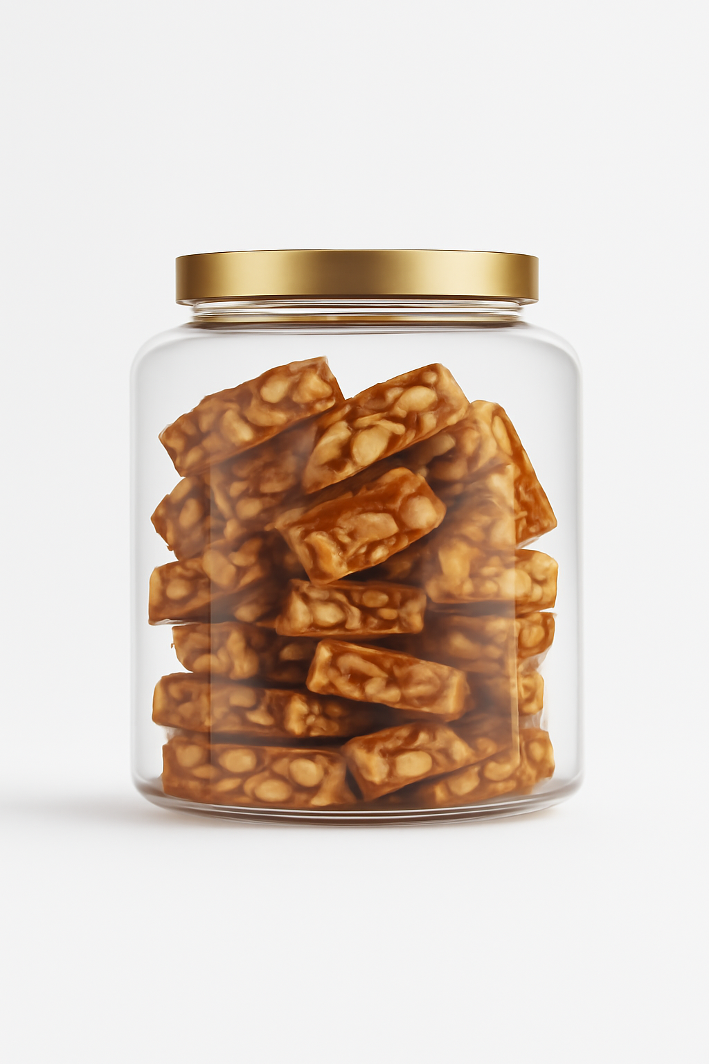 “NutriPalm Peanut Jaggery Crunch Bar – crunchy energy bar made with roasted peanuts and jaggery, a protein-packed healthy snack.”