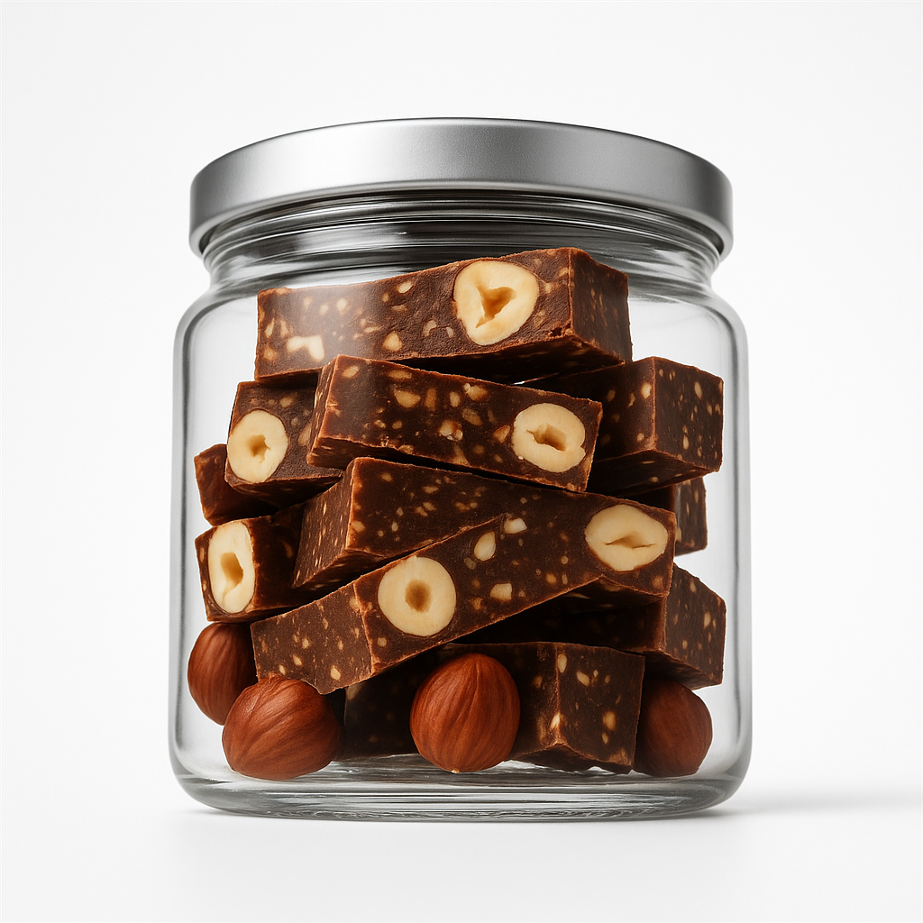 NutriPalm Hazelnut Mocha Energy Bars – Protein-Packed Gourmet Snack with Coffee & Crunchy Hazelnuts