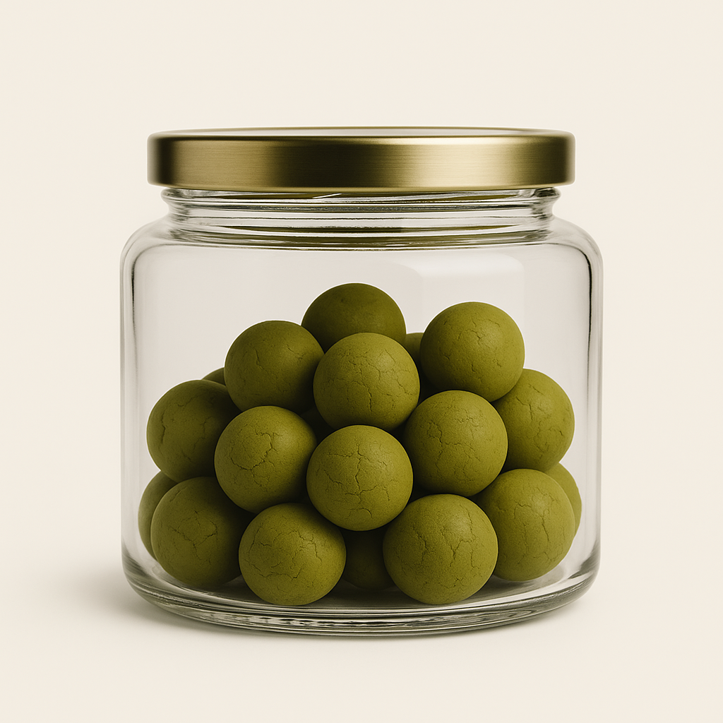 NutriPalm Matcha Green Tea Balls – Antioxidant-Rich Vegan Superfood Snack