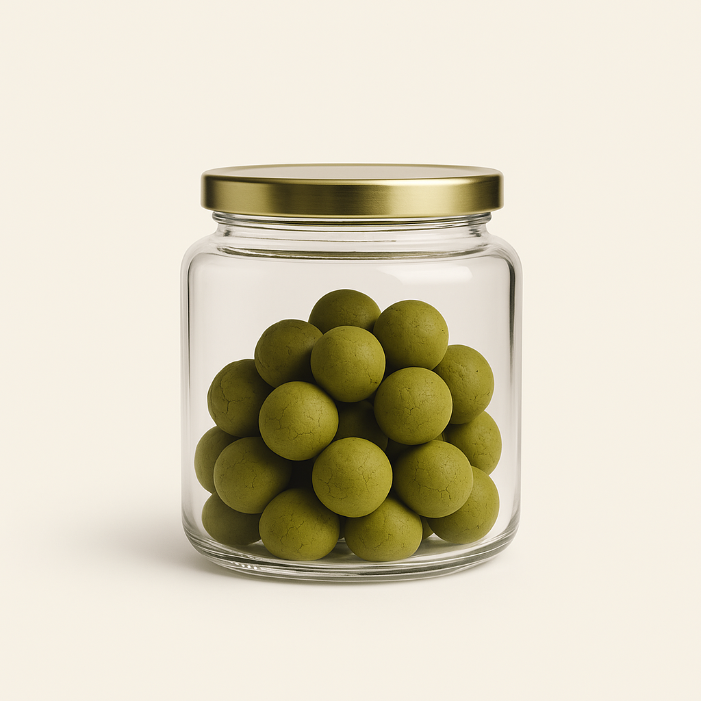 NutriPalm Matcha Green Tea Balls – Antioxidant-Rich Vegan Superfood Snack